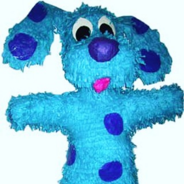 48" Blue Mystery Dog Pinata