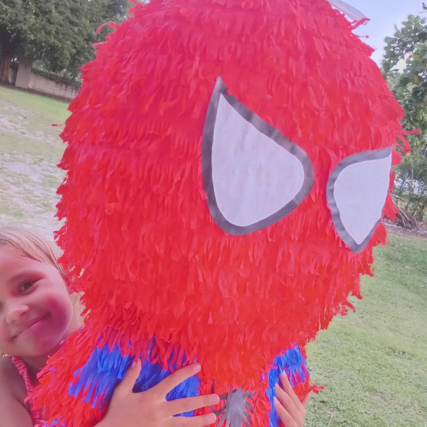 36" Cartoon Spiderman Pinata