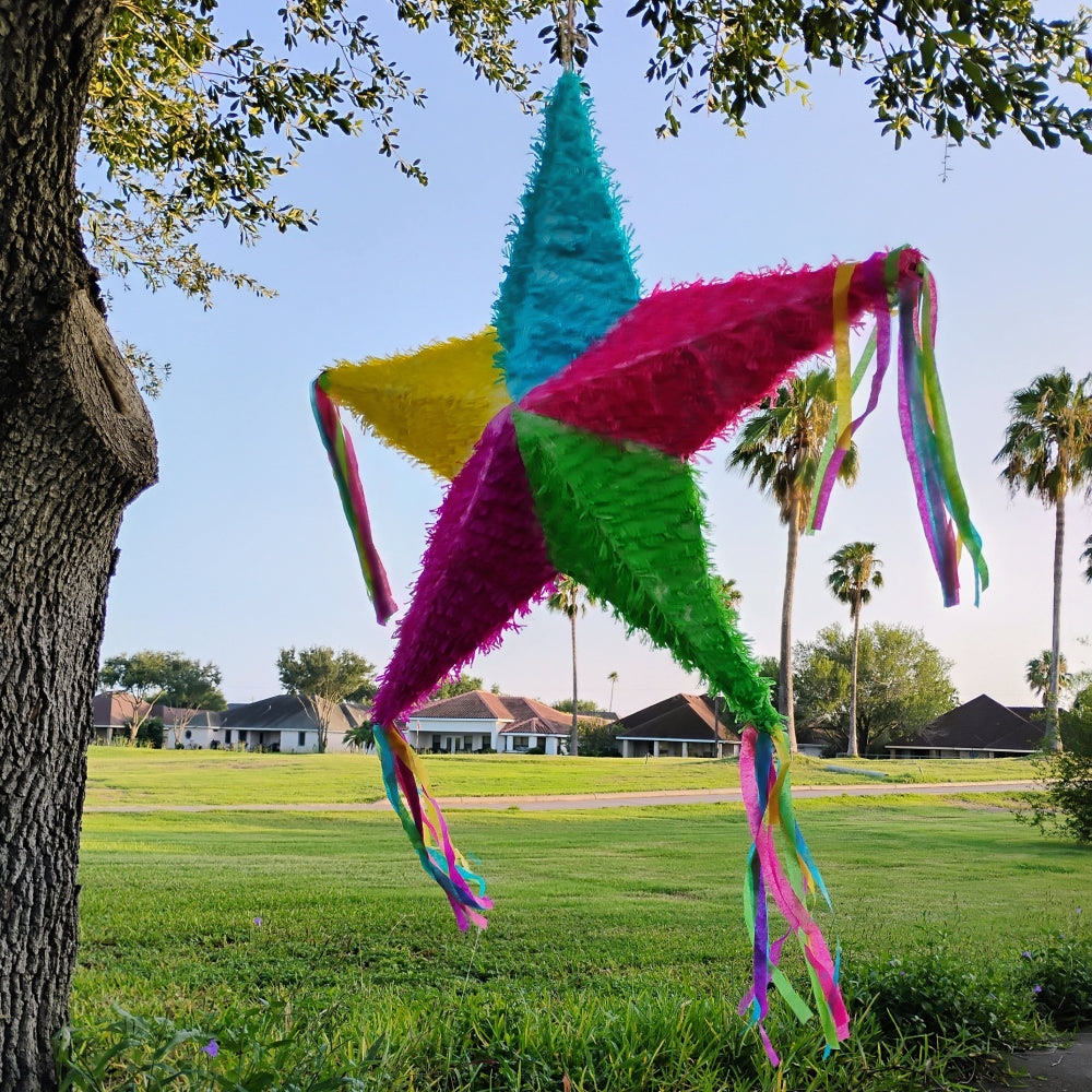 36" Colorful Traditional Star Pinata