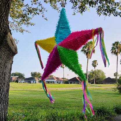 36" Colorful Traditional Star Pinata