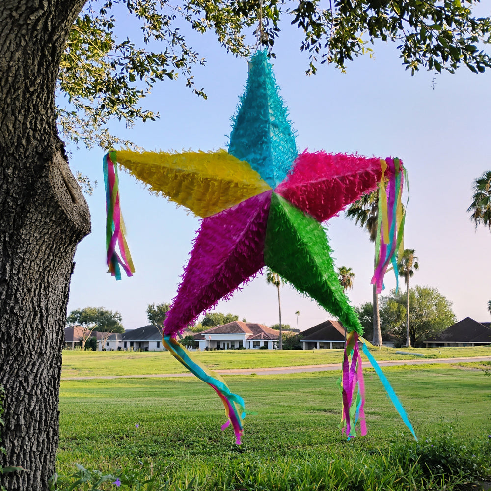 36" Colorful Traditional Star Pinata