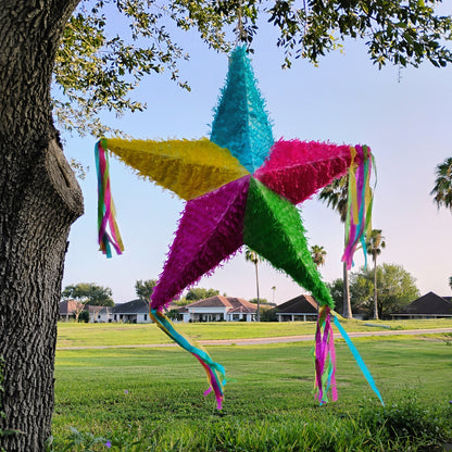 36" Colorful Traditional Star Pinata