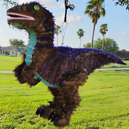 Large Raptor Dinosaur Pinata