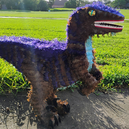 Large Raptor Dinosaur Pinata