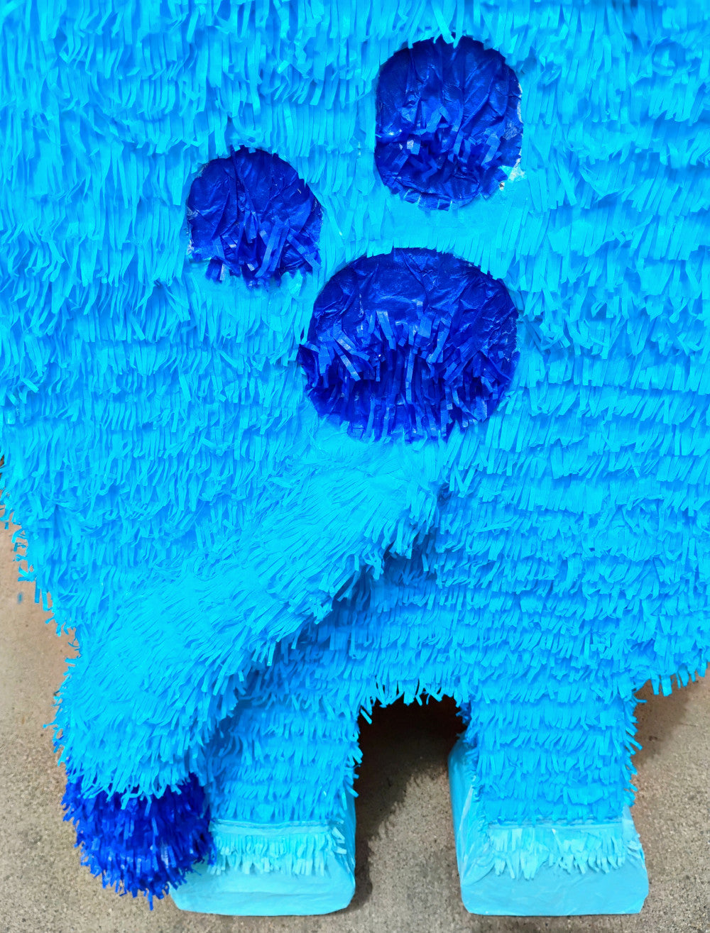 GIANT 58" Double-Chambered Blue Dog Pinata