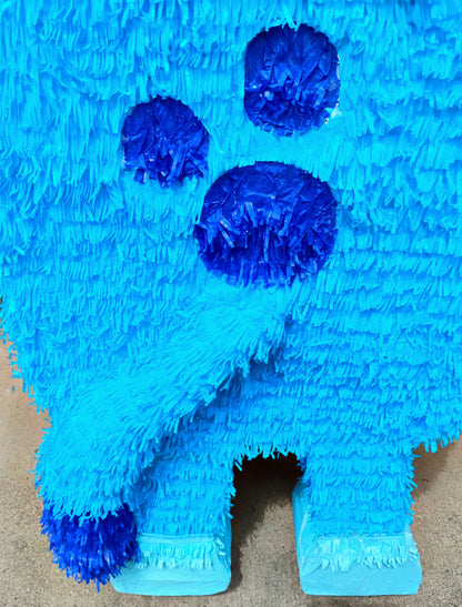 GIANT 58" Double-Chambered Blue Dog Pinata