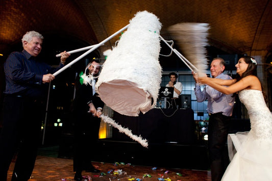Custom Wedding Pinata Centerpiece